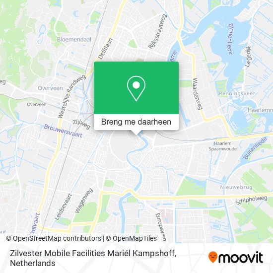 Zilvester Mobile Facilities Mariél Kampshoff kaart