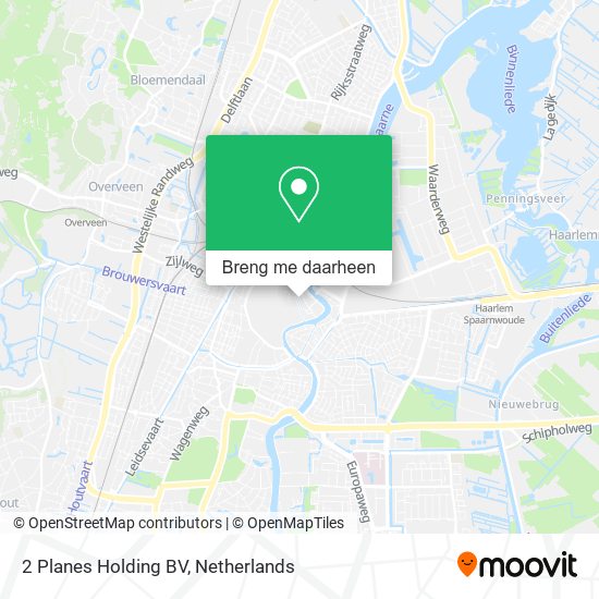 2 Planes Holding BV kaart