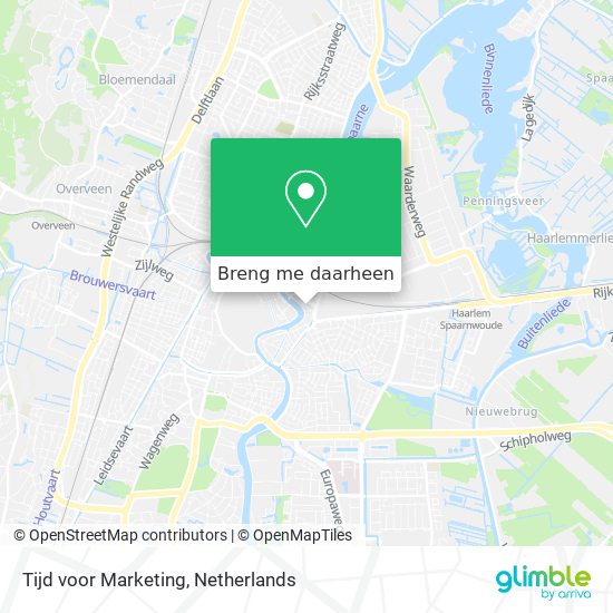 Tijd voor Marketing kaart