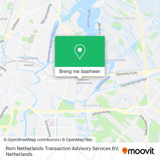 Rsm Netherlands Transaction Advisory Services BV kaart