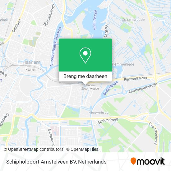 Schipholpoort Amstelveen BV kaart