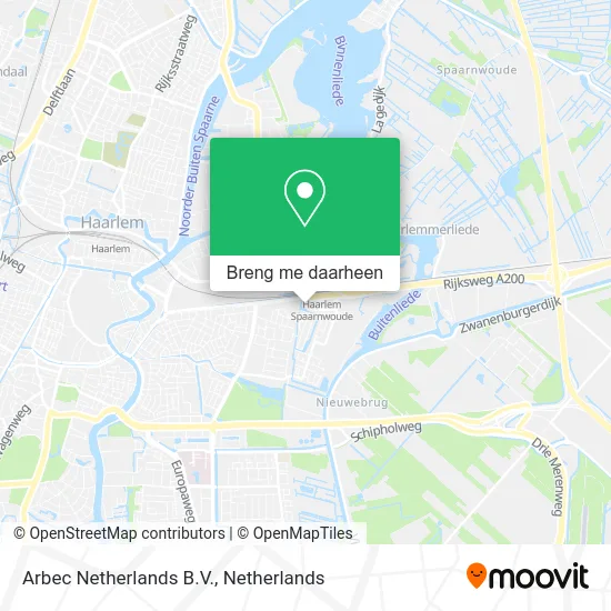 Arbec Netherlands B.V. kaart