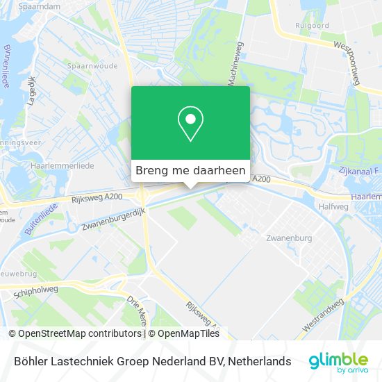 Böhler Lastechniek Groep Nederland BV kaart