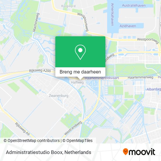 Administratiestudio Boox kaart