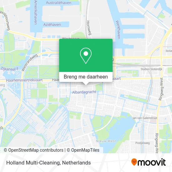 Holland Multi-Cleaning kaart