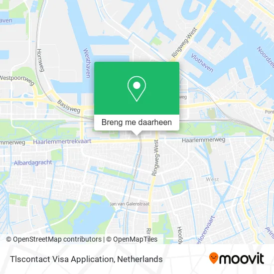 Tlscontact Visa Application kaart