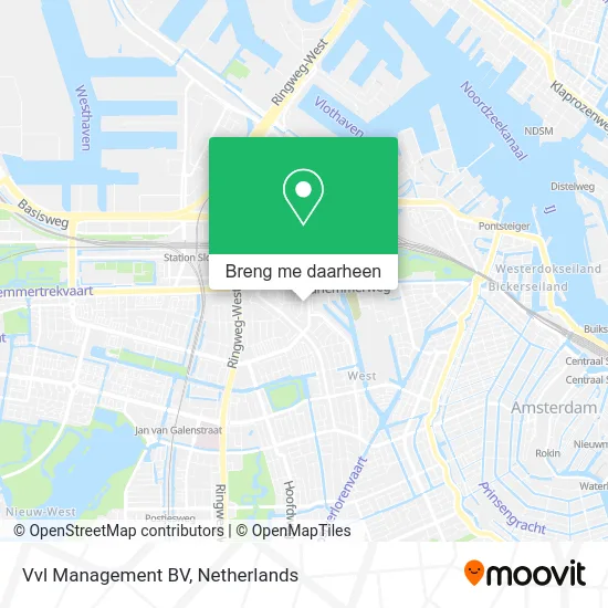 Vvl Management BV kaart