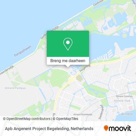 Apb Angenent Project Begeleiding kaart