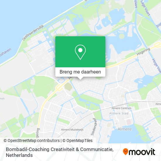 Bombadil-Coaching Creativiteit & Communicatie kaart