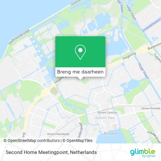 Second Home Meetingpoint kaart