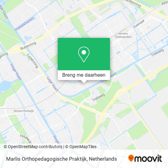 Marlis Orthopedagogische Praktijk kaart