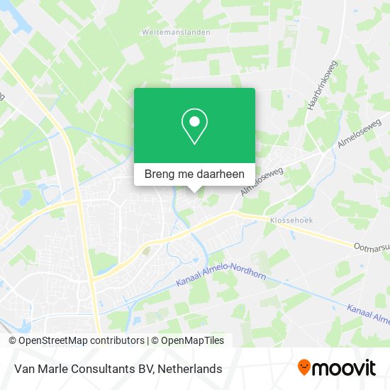 Van Marle Consultants BV kaart