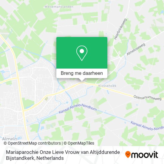 Mariaparochie Onze Lieve Vrouw van Altijddurende Bijstandkerk kaart