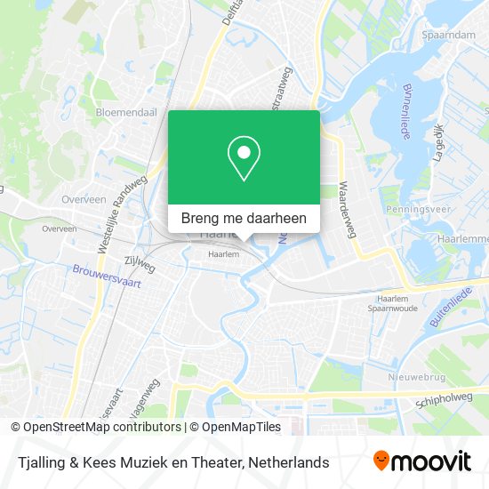 Tjalling & Kees Muziek en Theater kaart