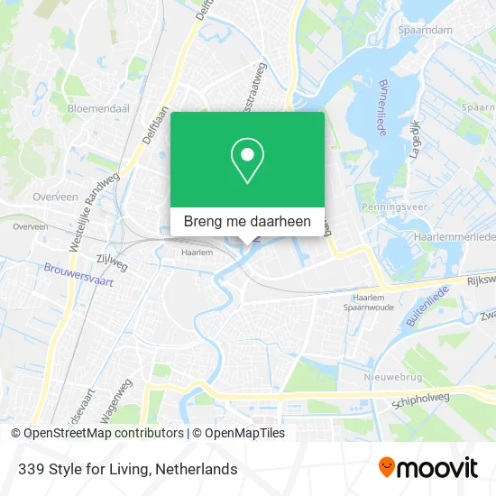 339 Style for Living kaart