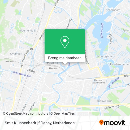 Smit Klussenbedrijf Danny kaart