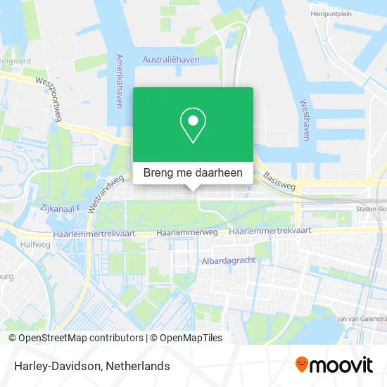 Harley-Davidson kaart