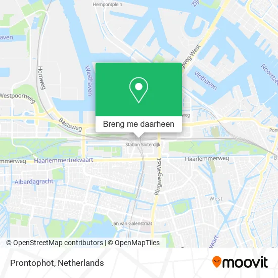 Prontophot kaart