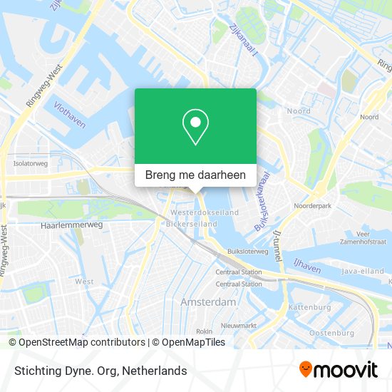 Stichting Dyne. Org kaart