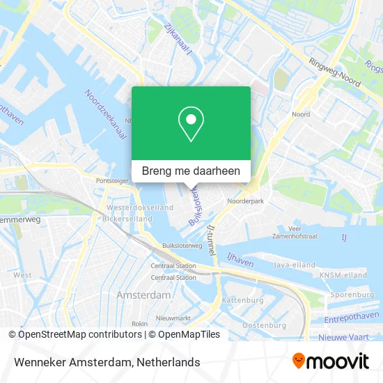 Wenneker Amsterdam kaart