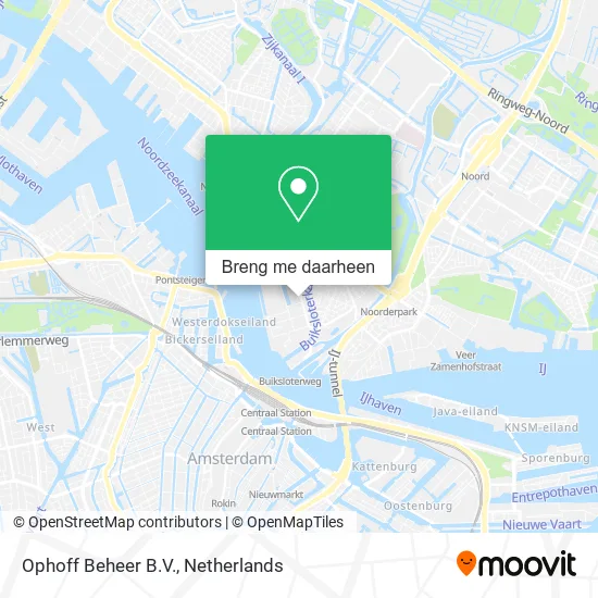 Ophoff Beheer B.V. kaart