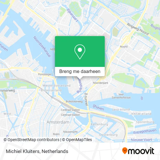 Michiel Kluiters kaart