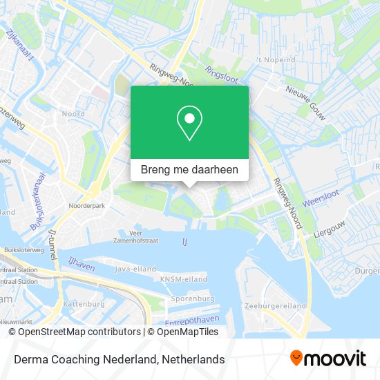 Derma Coaching Nederland kaart