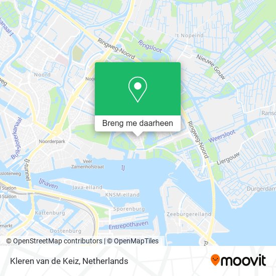 Kleren van de Keiz kaart