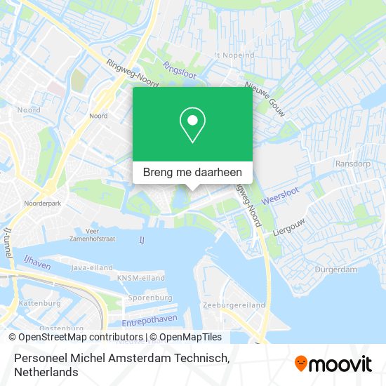 Personeel Michel Amsterdam Technisch kaart