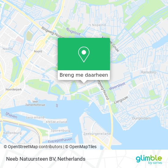 Neeb Natuursteen BV kaart