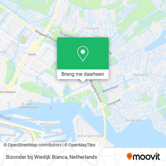 Bizonder bij Wiedijk Bianca kaart
