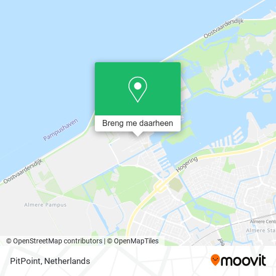 PitPoint kaart