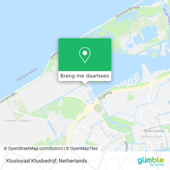 Klusloyaal Klusbedrijf kaart