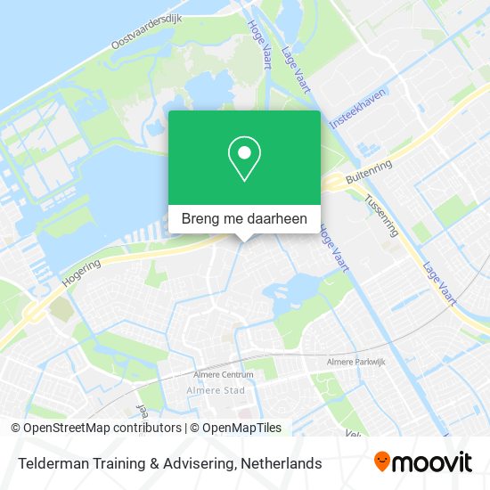 Telderman Training & Advisering kaart