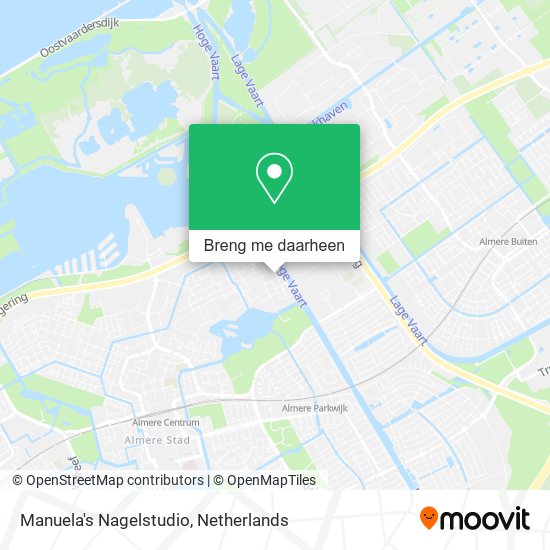 Manuela's Nagelstudio kaart