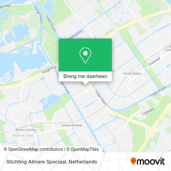 Stichting Almere Speciaal kaart