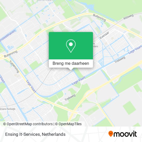 Ensing It-Services kaart