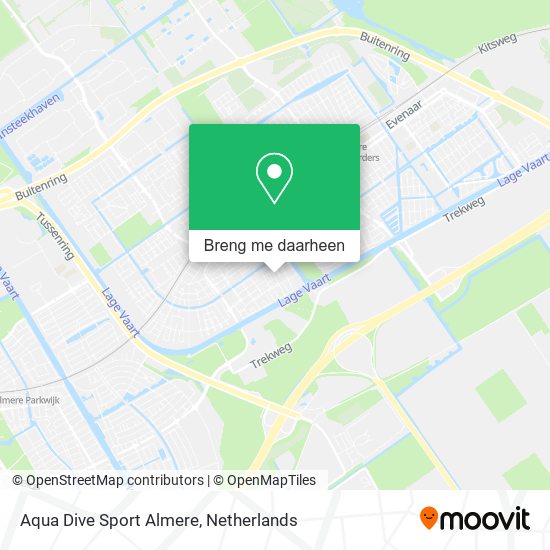 Aqua Dive Sport Almere kaart