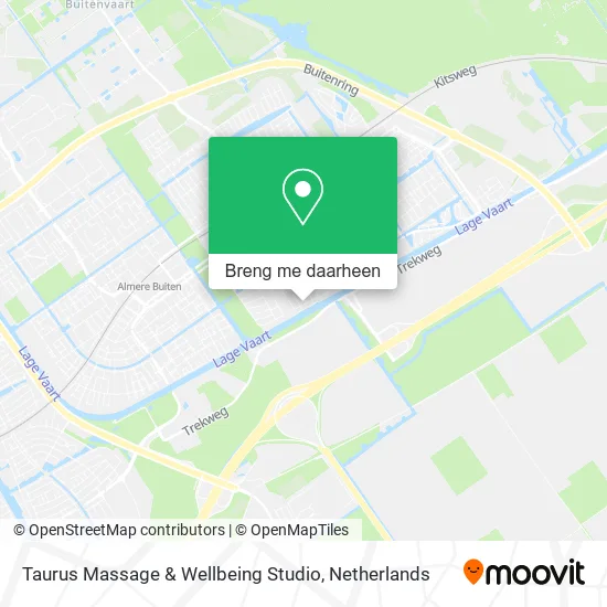 Taurus Massage & Wellbeing Studio kaart
