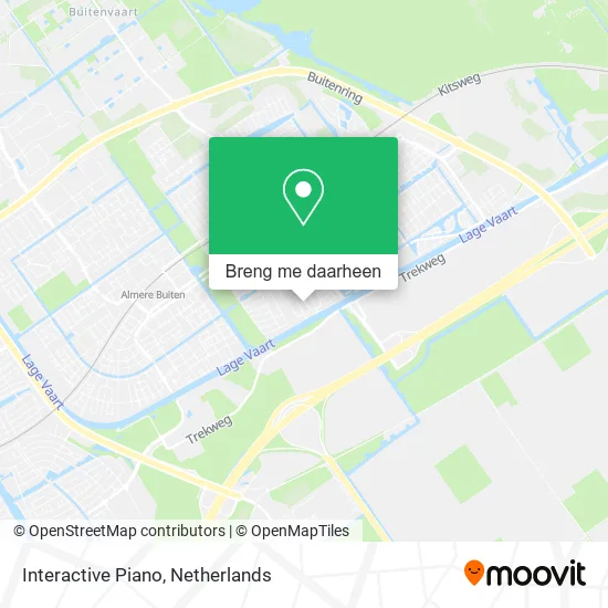 Interactive Piano kaart