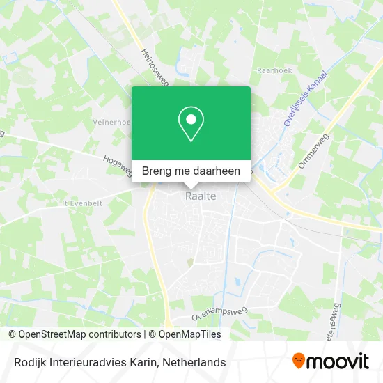 Rodijk Interieuradvies Karin kaart