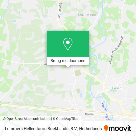 Lemmers Hellendoorn Boekhandel B.V. kaart