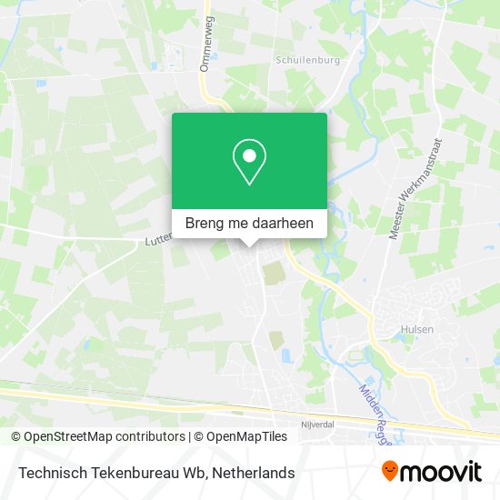 Technisch Tekenbureau Wb kaart