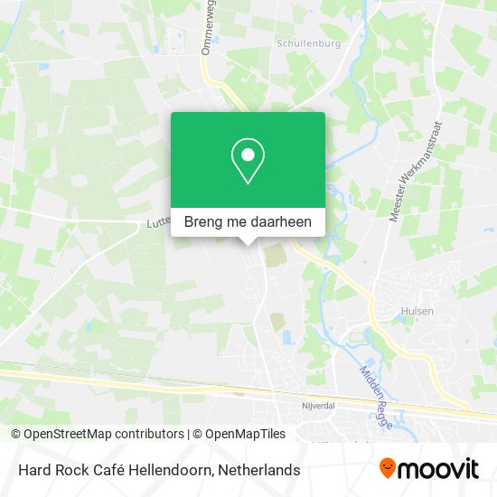 Hard Rock Café Hellendoorn kaart