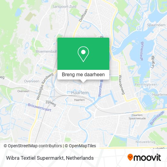 Wibra Textiel Supermarkt kaart
