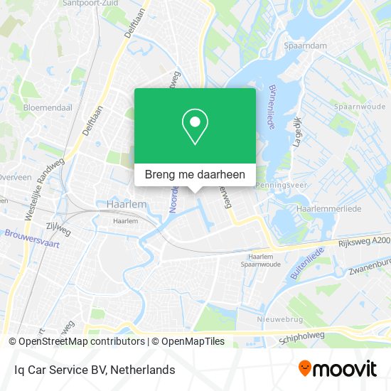 Iq Car Service BV kaart