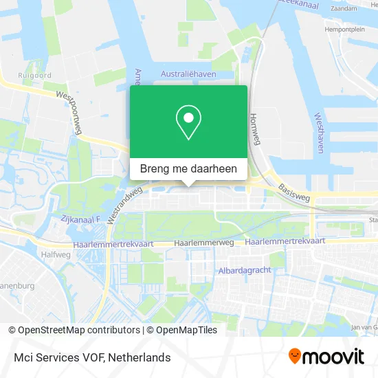 Mci Services VOF kaart