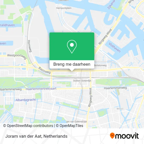 Joram van der Aat kaart