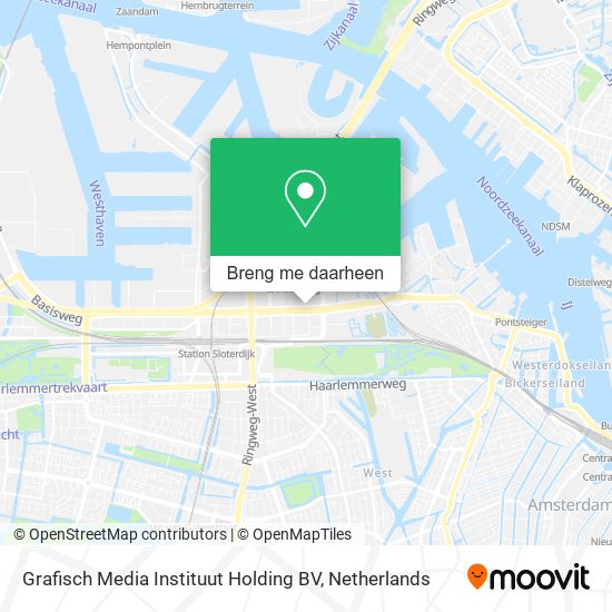 Grafisch Media Instituut Holding BV kaart