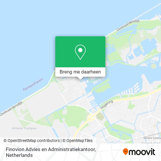 Finovion Advies en Administratiekantoor kaart